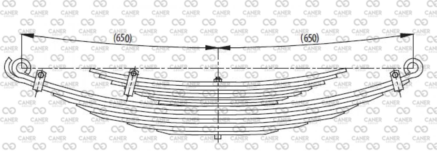 ISUZU 700P  ARKA TAKVİYELİ KOMPLE-;3777800960; 